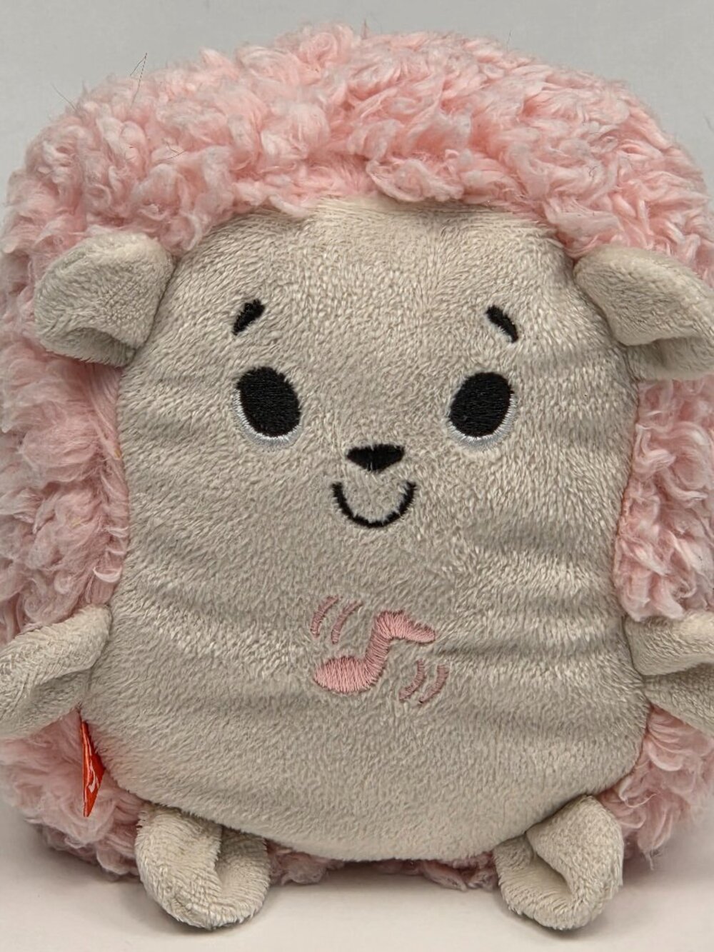 Fisher Price Calming Vibes HEDGEHOG Pink Soother Musical Soft 7” Plush Works
